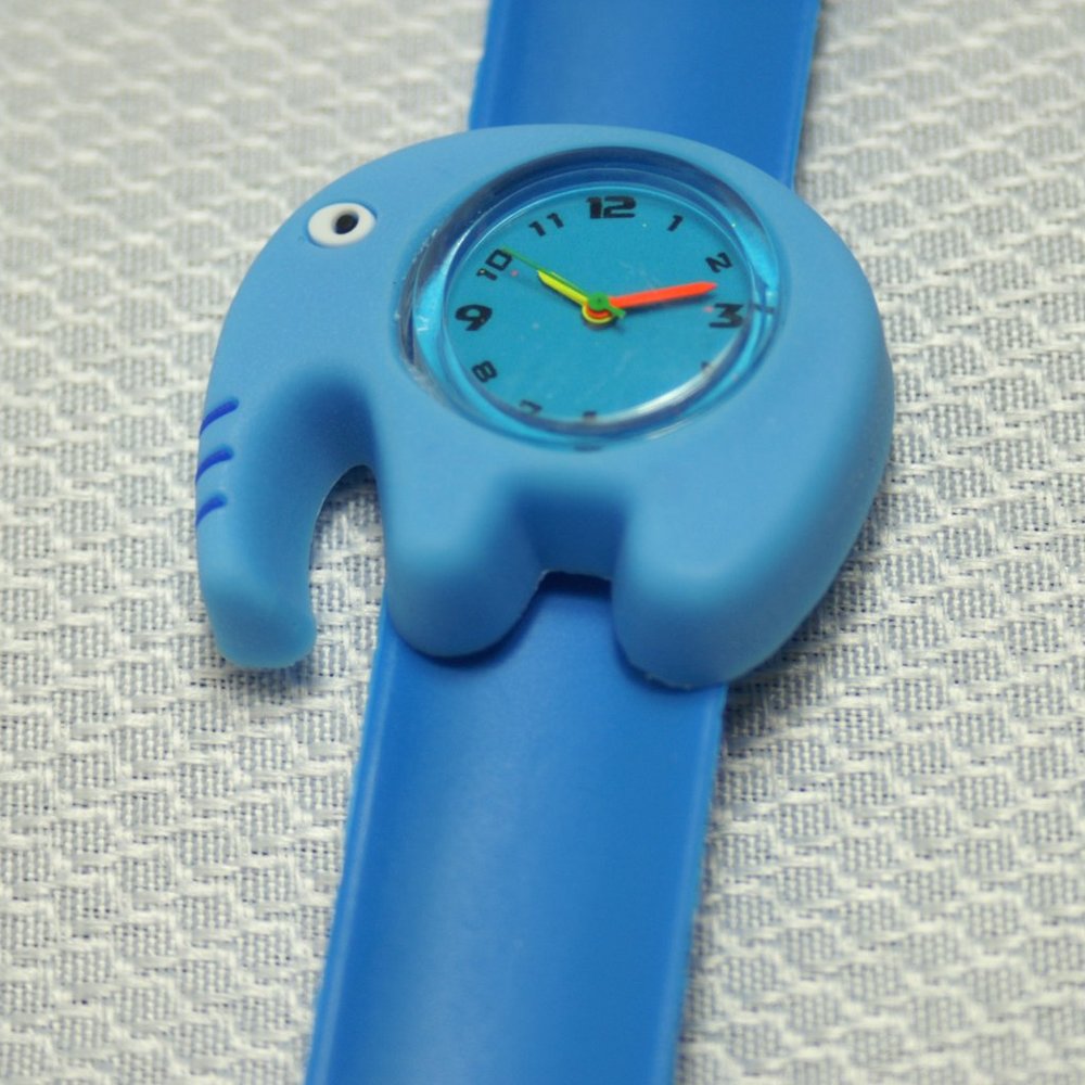 3D Elephant Silicone Cartoon Watch